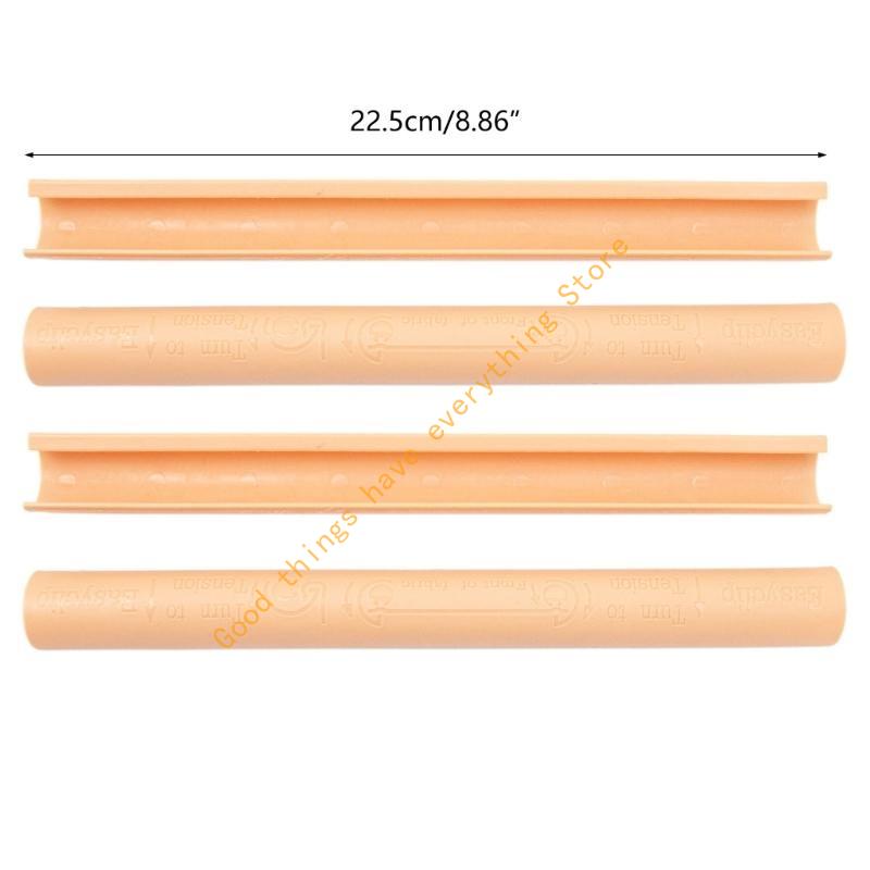 55KF 4 Pcs Embroidery Frame Stitch Frame Holder Portable Needlework Frame DIY Sewing Accessories for Embroidery Project