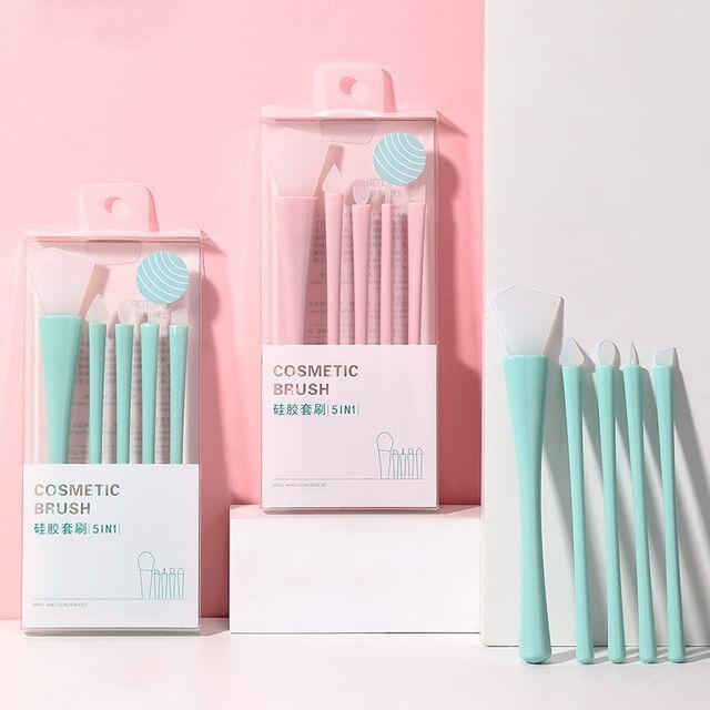 

YOUSHA - Набір з 5 штук: Силіконова пензлик для макіяжу Set of 5 - Random Color