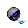 DC 5V-48V  LED Panel Digital Voltage Voltmeter Meter Battery Capacity Display Volt with Touch ON/OFF Switch for Car Boat Marine