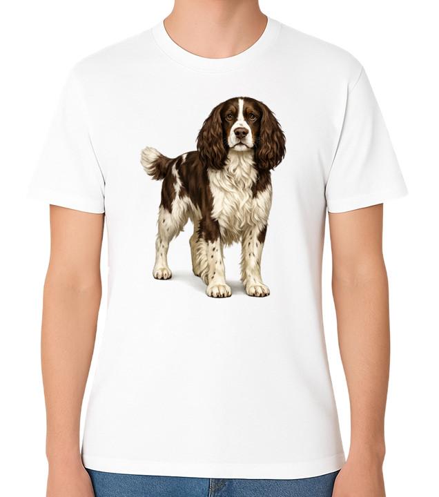 Cavalier King Charles Spaniel Dog T-Shirt Pet Lover Animal Unisex Tee S разноцветный