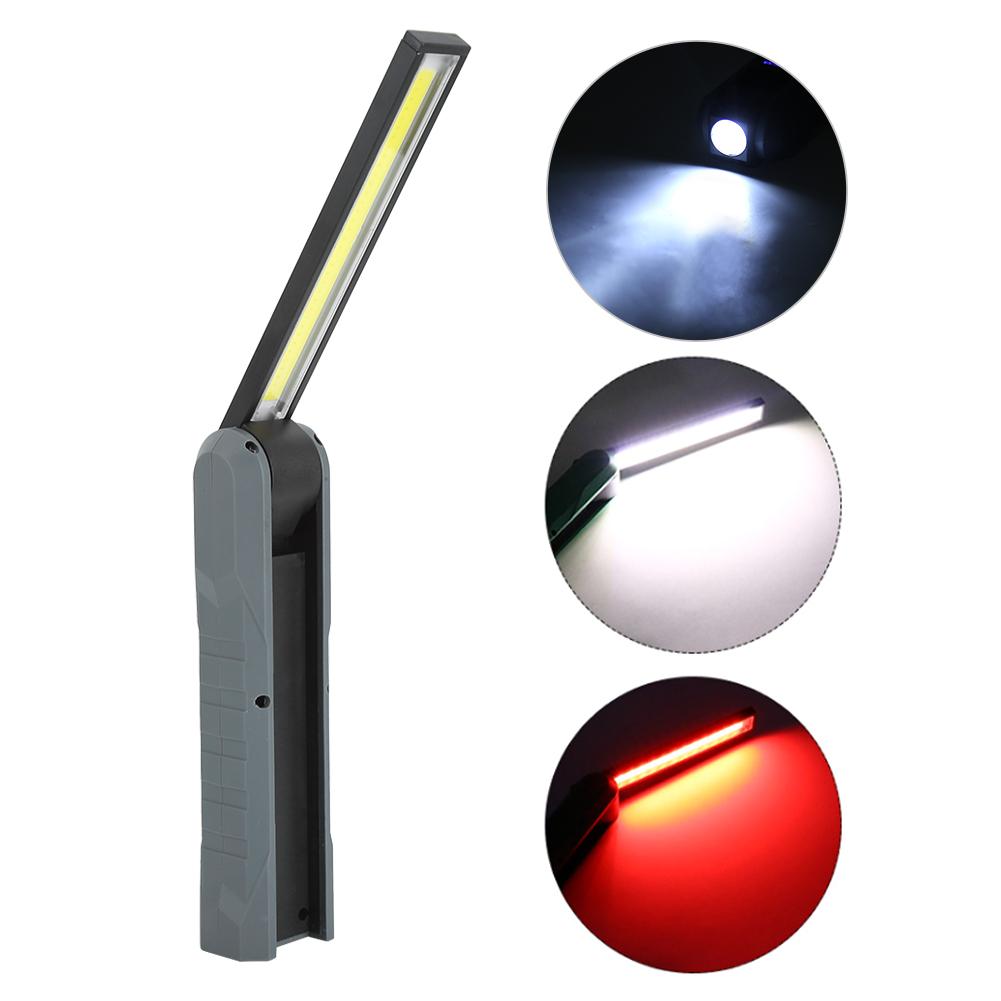 Multifunctional COB LED Folding Work Light Inspection Lamp USB Charging for Repairing
