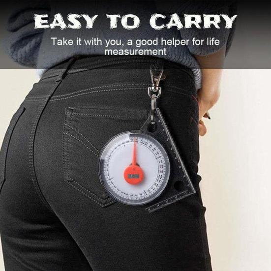 Slope Angle Meter Accurate Multifunctional Mini Lightweight Long Service Life Inclinometer Protractor for