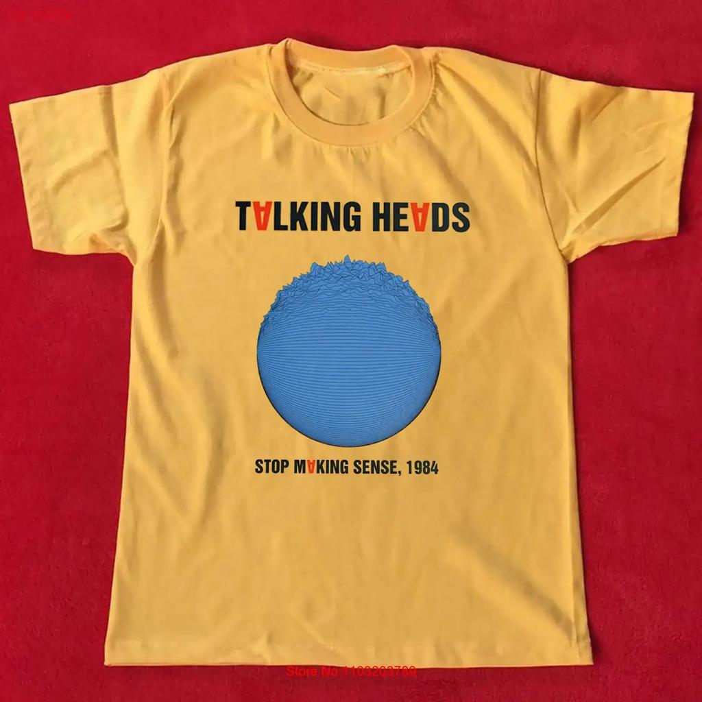 New Talking Heads 1984 Stop Making Sense All Size T Shirt Ff29 Vintage Stretched Breathable Unisex Top For Everyday Wear