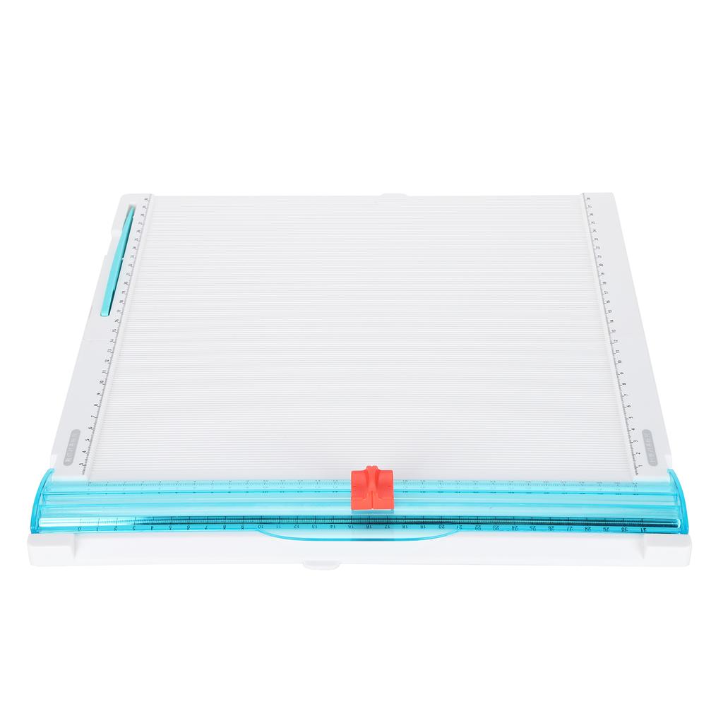 Paper Cutter Origami Manual Scale Cutting Tool with Scratch Knife Portable Photo Trimmer