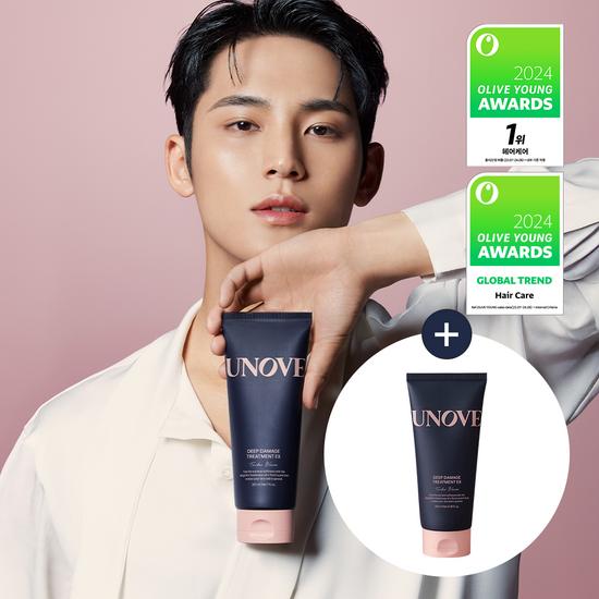 Unove Deep Damage Hair Treatment EX Tender Bloom 207ml+100ml