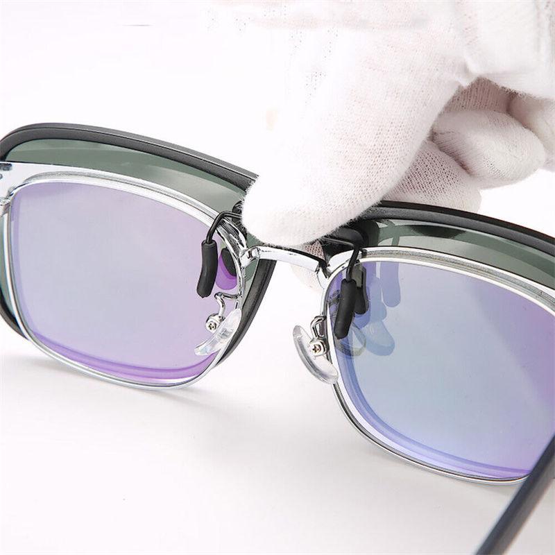 Polarized Clip On Sunglasses Anti-Glare Flip Up Photochromic Polarised Sunglasses for Driving Travel GZW