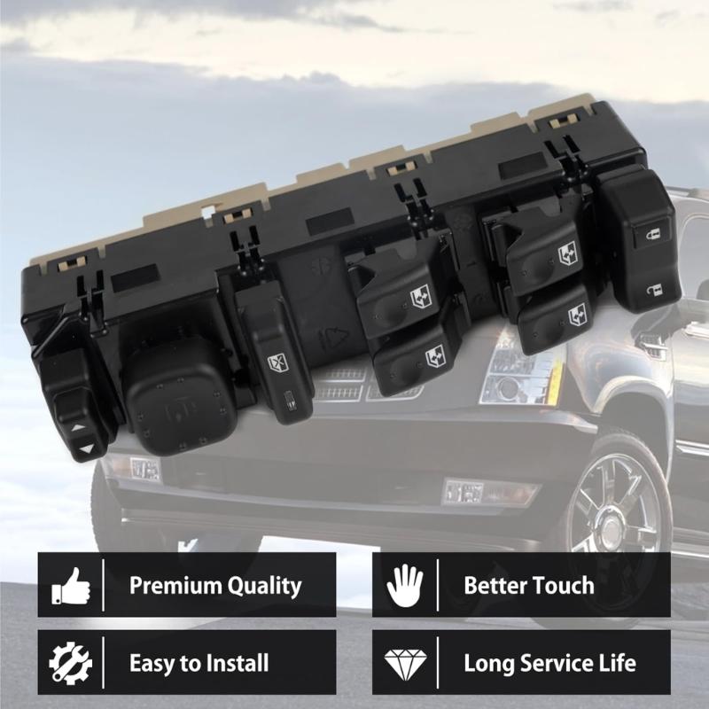 Left Side Power Window Switch Replacement Window Lifter Button for 1500 2500 WST494