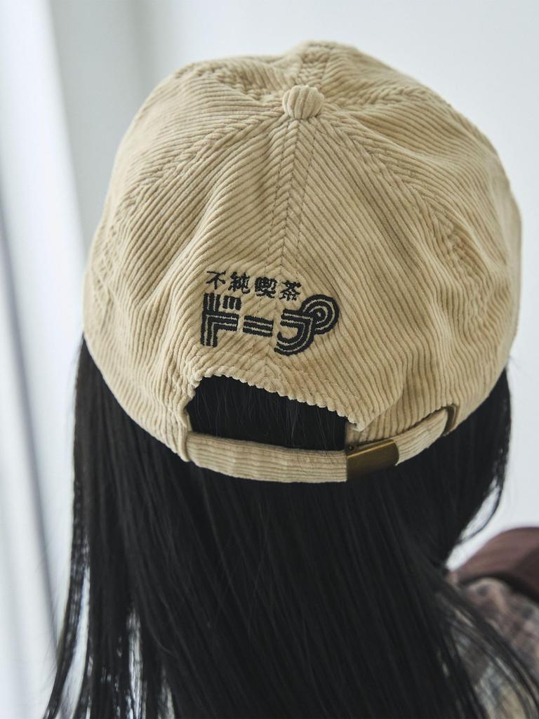 Cohen Fuju Kissa Dope Custom Corduroy Cap 76856460111 2100 NATURAL (21) FREE