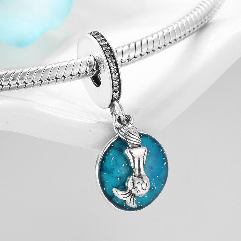 

KATAOKA, натуральное серебро 925 пробы, потрясающая русалка, синий океан, подвески, подвески, бусины, подходят к оригинальным подвескам, европейские ювелирные изделия из браслета 925 пробы зелёный