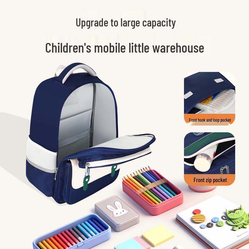 Sunlight 8 AM Ergonomic School Backpack for Primary Students