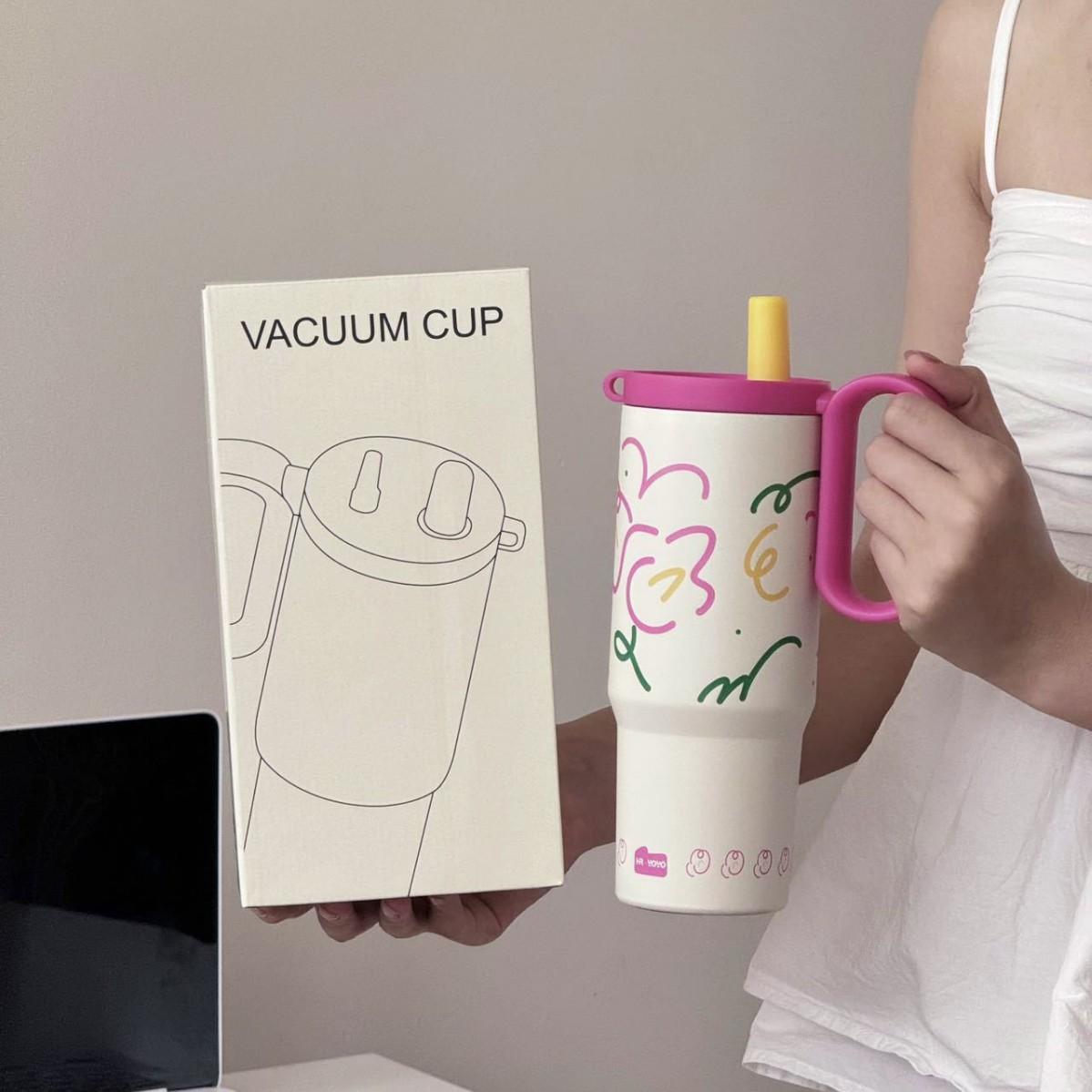 

720ml Stainless Steel Portable Coffee Cup Large Capacity High Value Niche Thermal Insulation Kettle Highgrade Watersensitive Cup 720ml