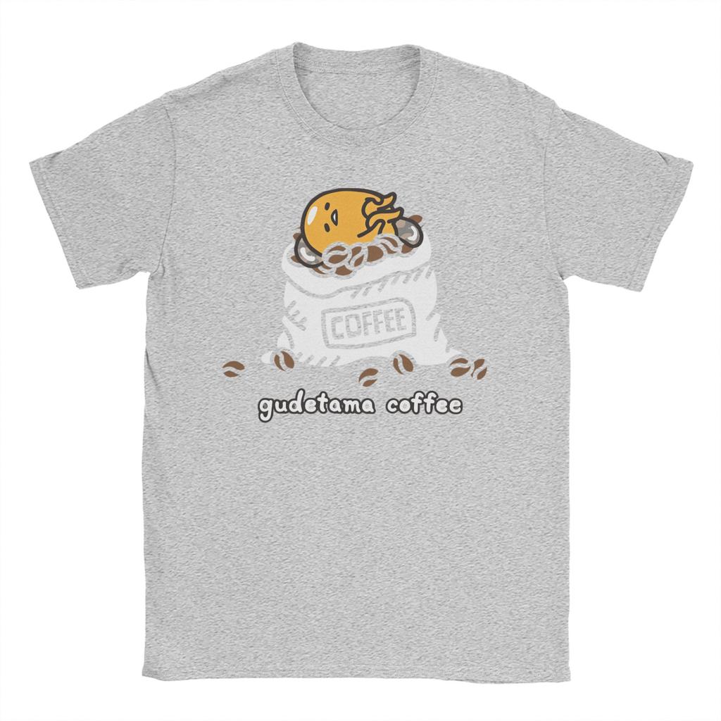 Men Women Fashion Gudetama cartoon eggs T Shirt Tee Cotton  T-shirts Clothes