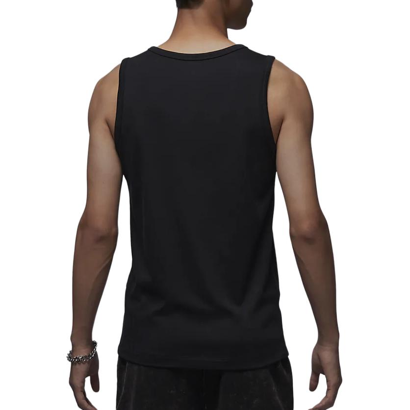 Jordan Düz Logo Spor Atlet Erkek Üstler Siyah FQ6990-010