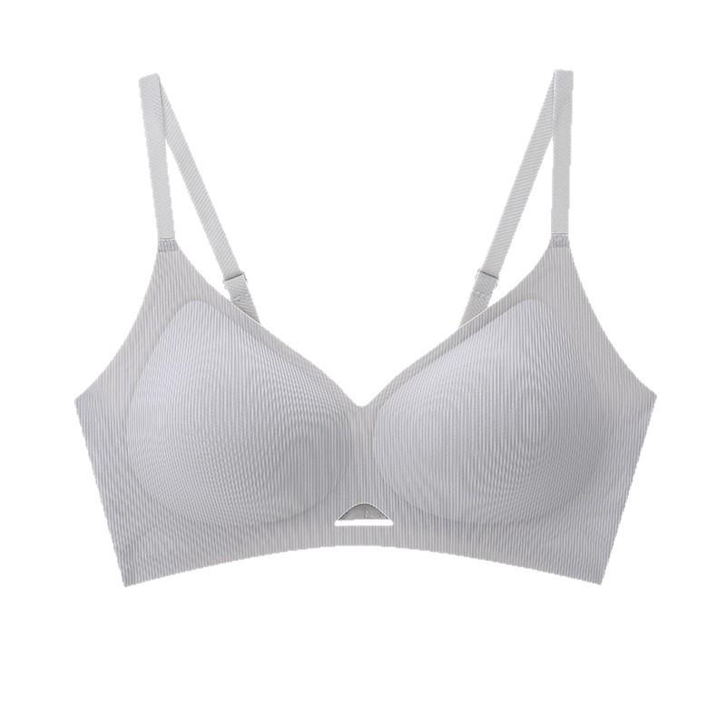 Soft support, comfortable one-piece sexy bra, comfortable gathering jelly strip, no steel ring bra