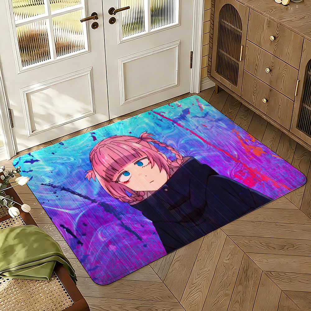 Call of the Night Floor Mat Soft Thickened Absorbent Non-Slip Bedroom Living Room Door Mat Home Decor Flannel Rugs