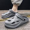 Men's Hole Shoes Bag Head Slippers Men's Summer Home Indoor Sandals Men's Beach Shoes Wear Cool Slippers Men