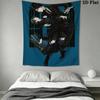 Black Butler Pattern Home Decor Tapestry, Wall Hanging, Decorative RV Wall Cloth.NGT0928266
