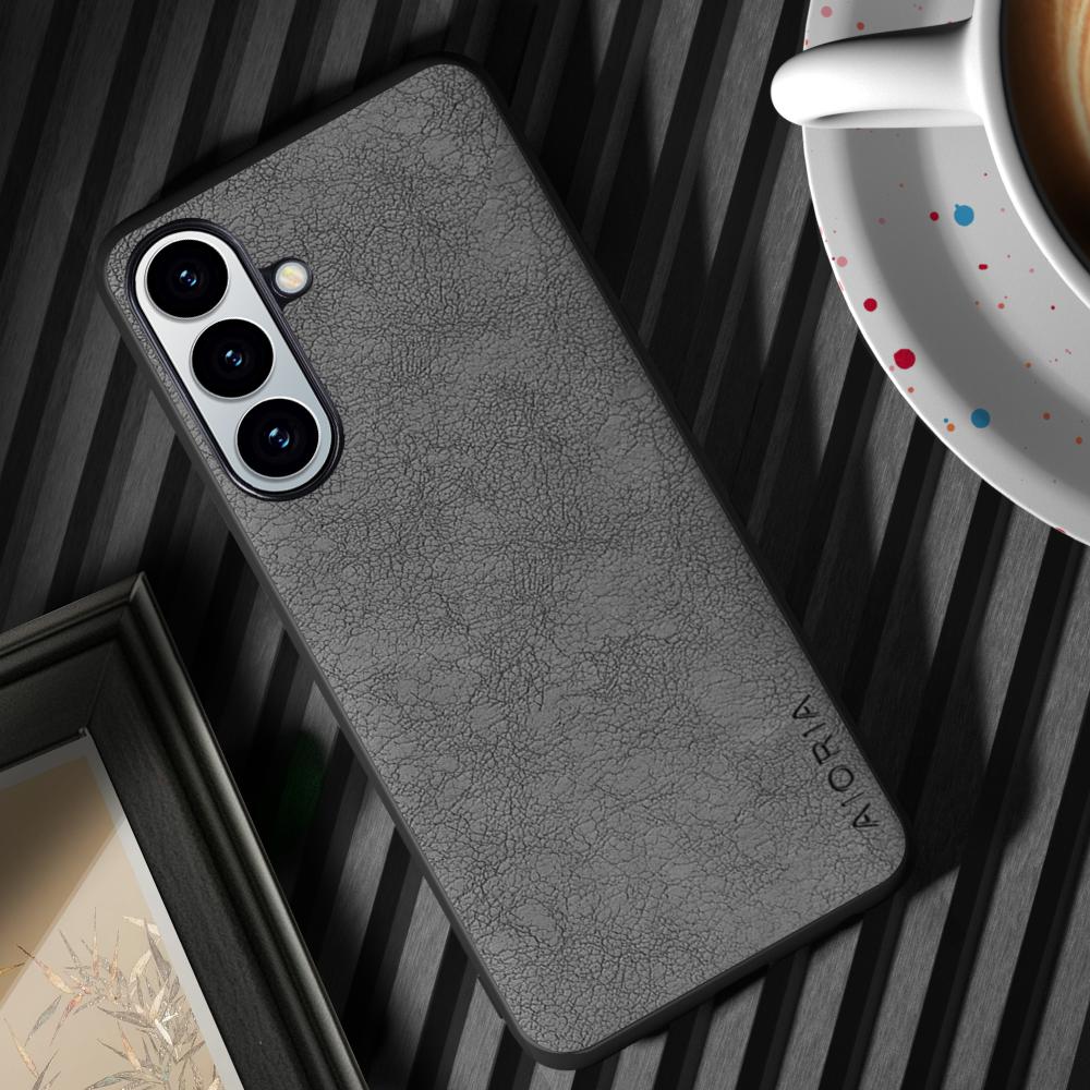 Case For Galaxy S26 S25 S24 Plus Ultra FE EDGE Light Luxury Business Style PU Leather Fashion For Samsung Galaxy S26 Phone Cover