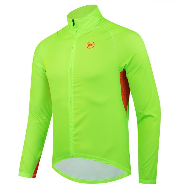 Mens Long Sleeve Quick-Dry Cycling Jersey Breathable Mountain Bike Shirt UV Protection Small