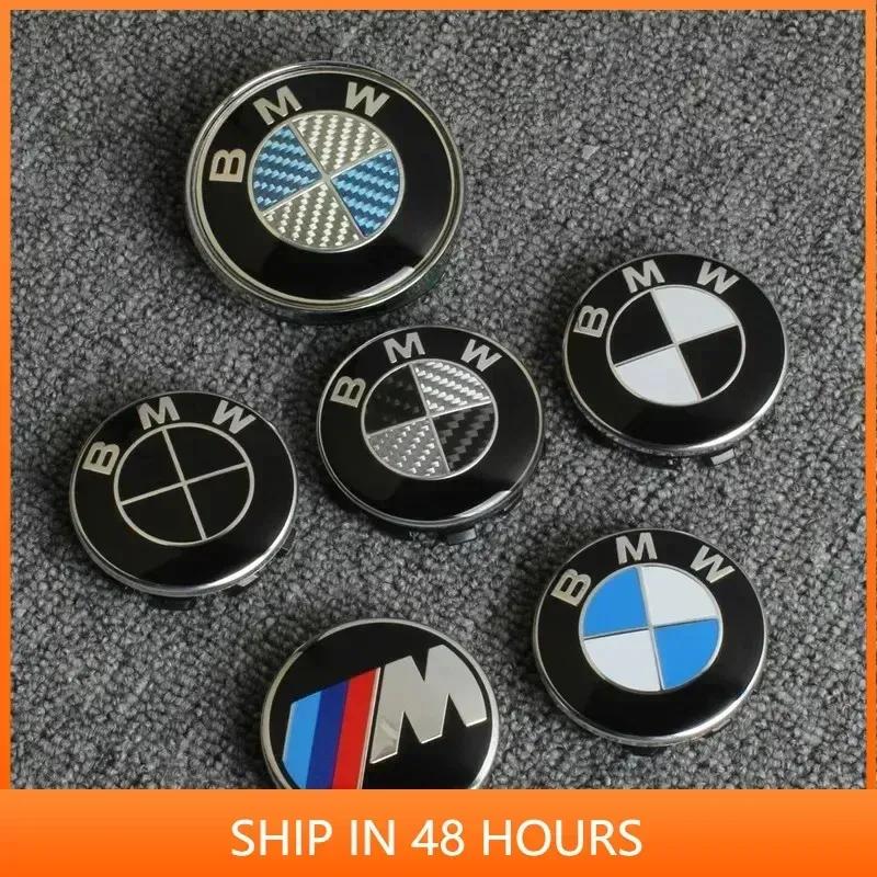 -4Pcs/Set 56/60/68MM Car Wheel Center Hup Caps Wheel Cover For BMW E36 E39 E46 E60 E90 E90 F01 F10 F30 G01 G20 G21 G30