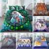 Top Constellation Duvet Cover Set Aries Galaxy Theme Twin Bedding Set King Size Polyester Quilt Cover for Constellation Lover