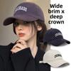 Cotton Baseball Cap For Men And Women With Sun Protection And Curved Visor For Outdoor Activities