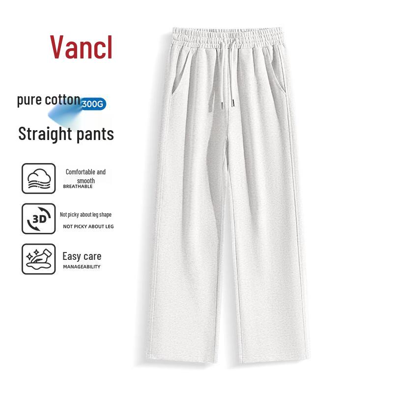 

VANCL Men s Straight-Leg Pure Cotton Casual Pants L