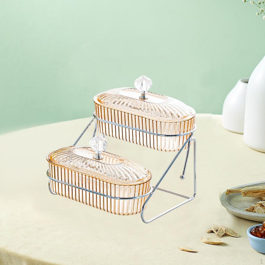 Fruit Bowl Dried Dish Multipurpose Home Decorative Organizer Serving Snack Plate for
