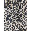 Women Fashion Sexy Leopard Print High Waist Spaghetti Strap Long Dress