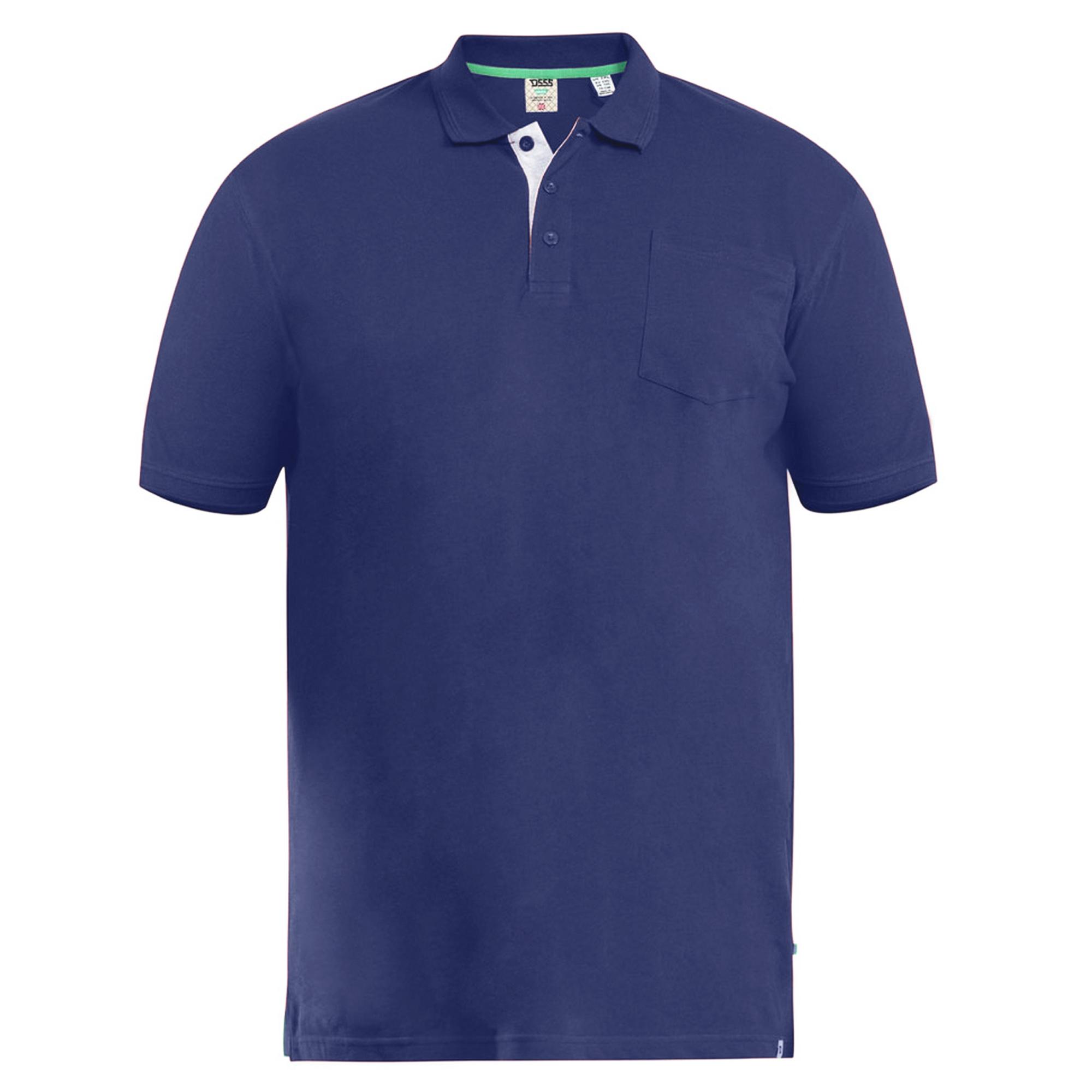 Duke Heren D555 Grant Pique Kingsize poloshirt 4XL Vloot