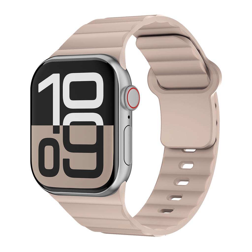 Sport Silicone Straps for Apple Watch Band 44mm 40mm 46mm 41mm 49mm 42mm 45mm Correas Bracelet iWatch Ultra 2 Series 10 9 8 7 SE