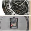Quality Vintage Iron Wall Clock 3D Gear Rotating Wall Clock Circular Industrial Style Design Home Decoration Silent Art Clock