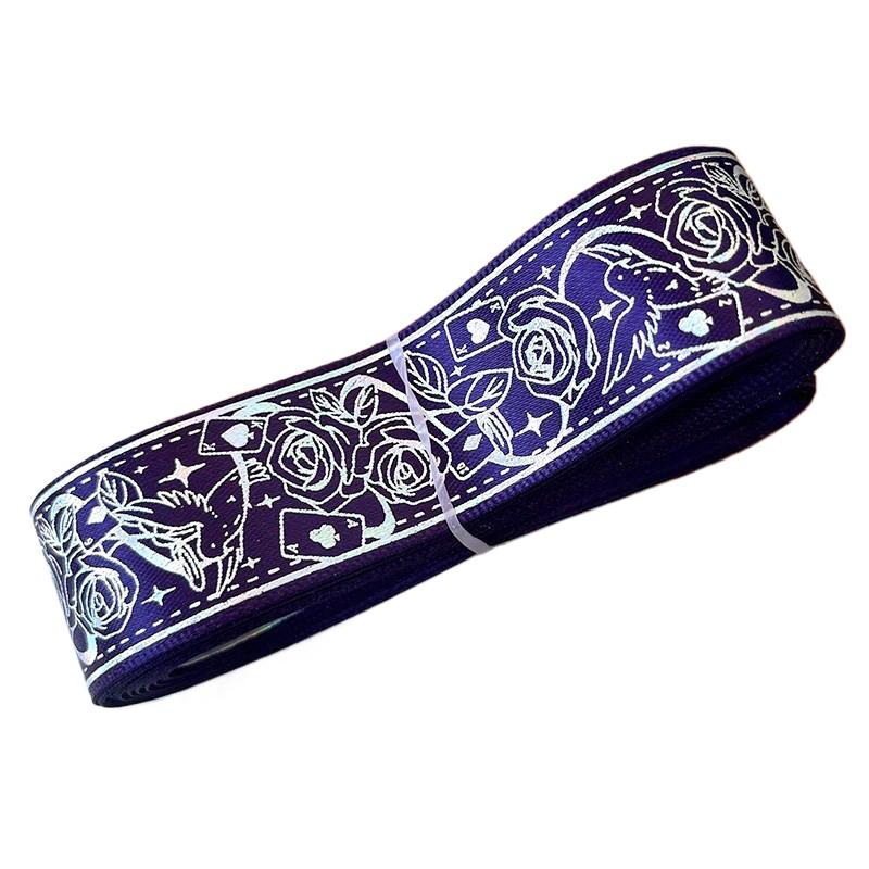 2.5cm*4.5m/Roll Packaging Ribbons Decorative Wrapping Gift Box Multiple Colors DIY Cartoon Lolita Clothing 14 Colors
