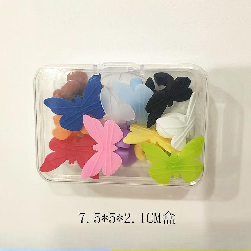 Wine Glass Markers Set of 12 Mini Silicone Drink Glass Tags Recognizer Cup Labels Signs for Party Bar 5