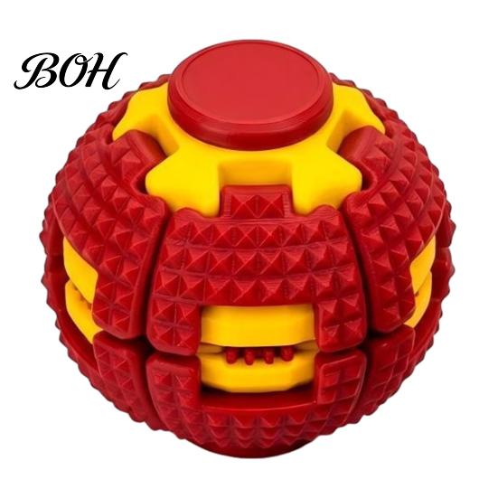 Spinning Ball Toy 3D Printed Press Spin Spiky Ball, Stress Anxiety Relief Fidget Spinner, Spinner Decompression Rotating Desk for Kids Teens
