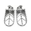 Motocross Stainless Steel Foot Pegs Rests Pedals Footpegs For Honda XR50R XR70R XR80R XR100R CRF50 CRF50F CRF70 CRF70F CRF80
