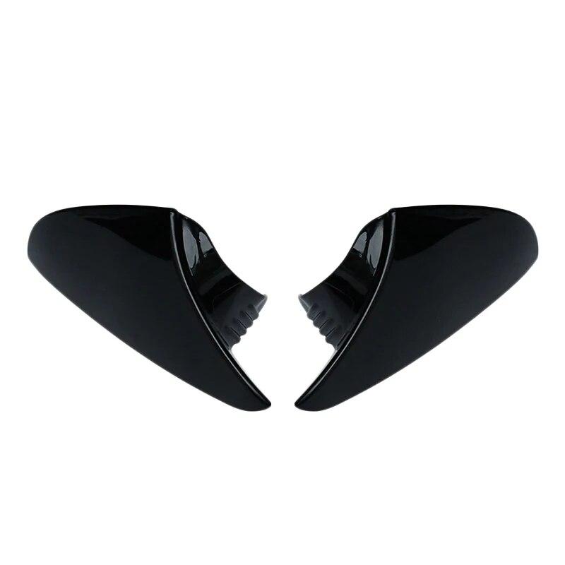 QHCP Car Rear View Mirror Cover Ox Horn Side Rearview Mirror Shell ABS For Lexus ES 200 260 300H 2018- Exterior Accessories