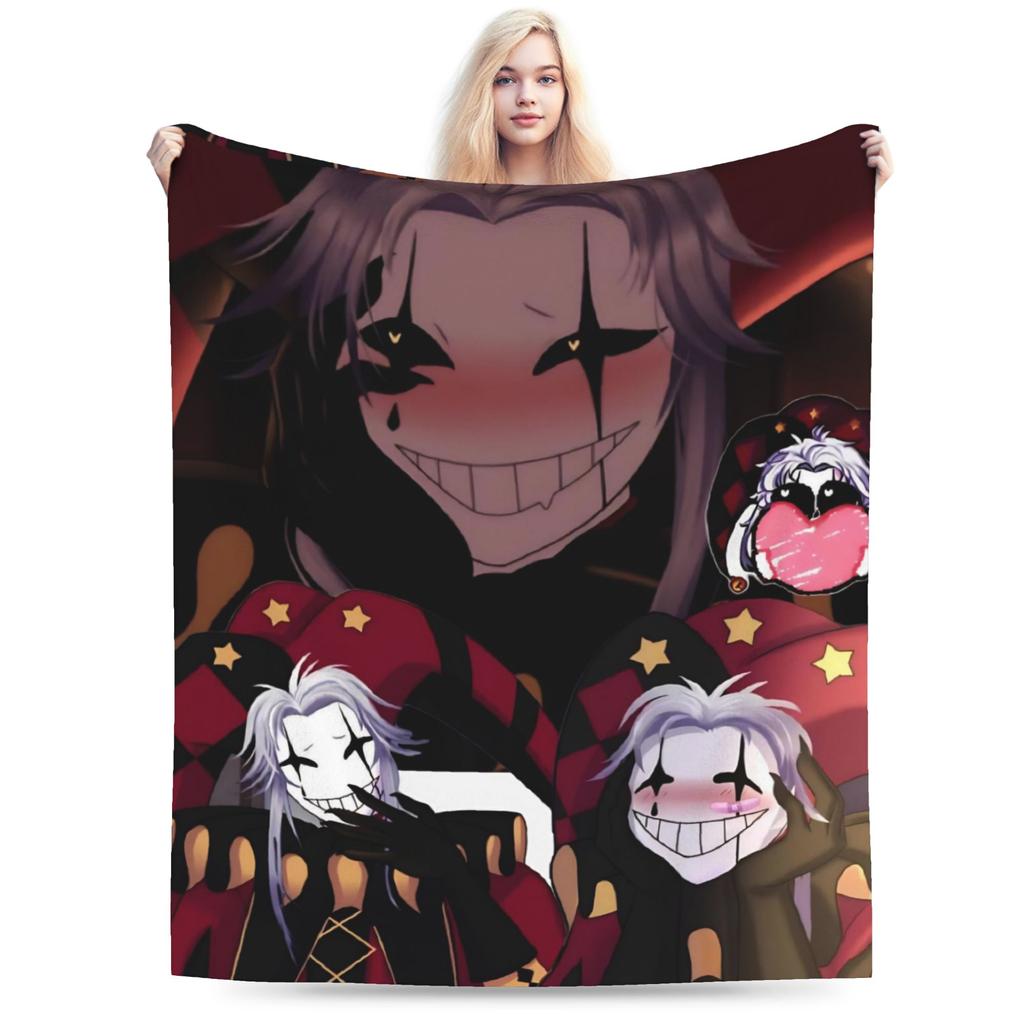 The Freak Circus Blanket Warm Cozy Fluffy  Throw Blankets for Bed 50x60 Inch Multi-size Plush Thin Quilt
