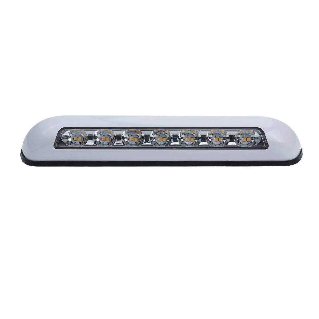 Brandneue RV-Beleuchtung 12 V 268 * 39 MM 8 W ABS Markisen-Veranda-Licht Außen-LED-Lampenperlen RV LED RV LED-Licht Weiß