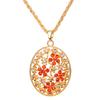 2021 French Versatile Sweater Chain Necklace Autumn And Winter Long Women'S Fashion Crystal Personality Temperament Pendant Jewelry