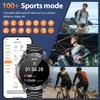 1000 mAh Smart Watch 1.7 Inch Screen Bluetooth Call Voice Assistant Watch Sports Fitness IP68 Waterproof Smartwatch For Men