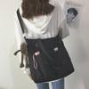 Waterproof nyl bag, large capacity, lightweight, multi-functial women's bag, e-shoulder crossbody bag, student class tutor
