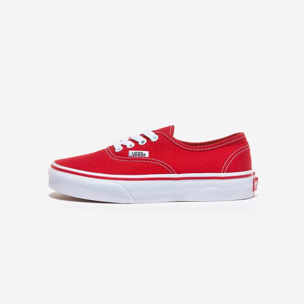 

Vans Authentic - Красный/Настоящий БелыйVN000WWX6RT, Детская обувь