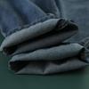 Jeans Harem a Vita Alta Larghi Donna Quotidiano Tasca Grande Lunghezza alla Caviglia Pantaloni in Denim Primavera Autunno Moda Oversize Vintage