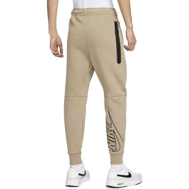 Nike Tech Fleece Graphic Joggers 'Khaki' Men's DX0582-247