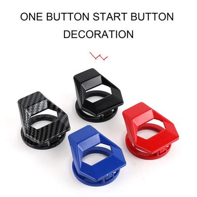 Car Start Button Anti-scratch Engine Decorative Cover Protective Switch Cap