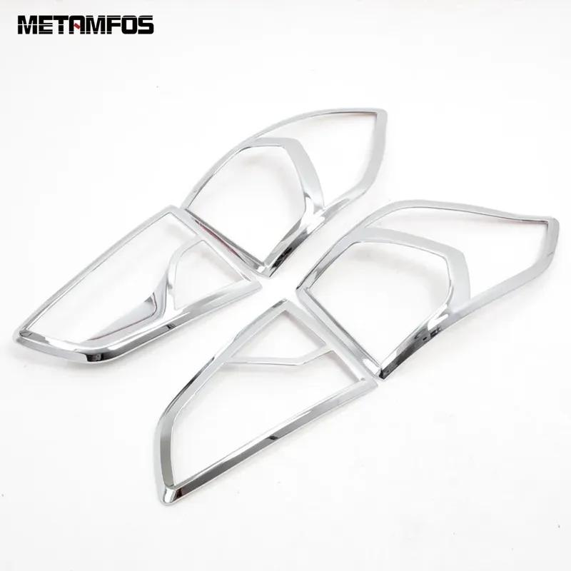 For Ford Ecosport 2013 2014 2015 2016 2017 2018     Chrome Rear Light Lamp Cover Trim Foglamp Bezel Accessories