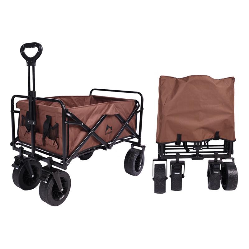 ZISIZ Foldable Outdoor Camping Cart
