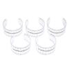1/5Pcs Universal Reusable Semi Permanent Makeup Guide Ruler Measure Tools Eyebrow Stencil Template Grooming Brow Shaping Styling