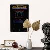 Vintage Donkey Kong Metal Tin Sign Rectangle Custom Arcade Video Games Signs Plaque Bar Cafe Restaurant Wall Decor Art